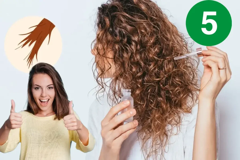 Aplique um Pouco Deste Líquido Natural para Controlar o Frizz e Prolongar a Durabilidade do Tinte de Cabelos Brancos
